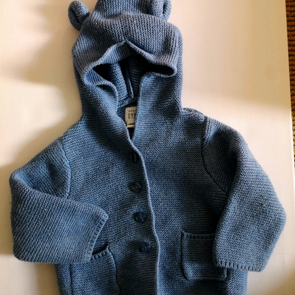 Baby Gap knitted sweater with ears - Picture 1 of 4